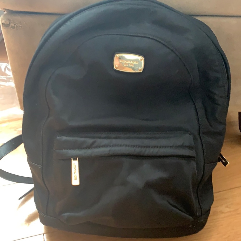 Black Michael Kors backpack
